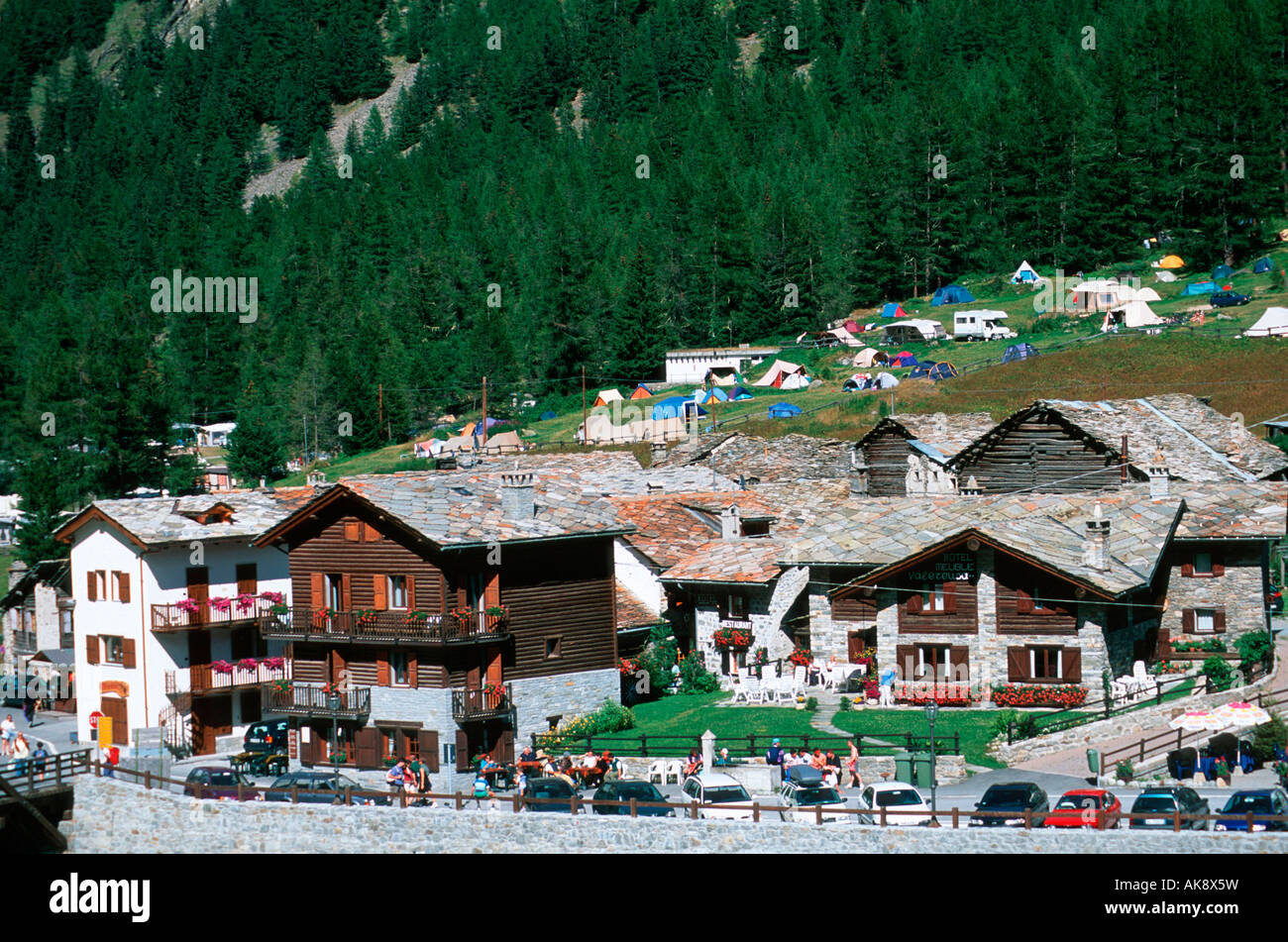 Valtoney / Aosta valley Stock Photo