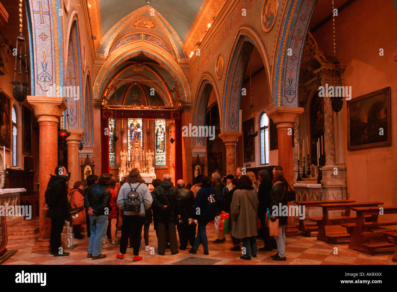 Chapel San Larazzo / Venice Stock Photo