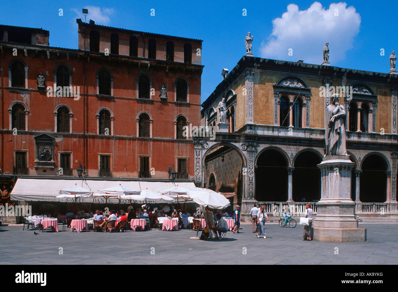 Piazza dei Signori / Verona Stock Photo