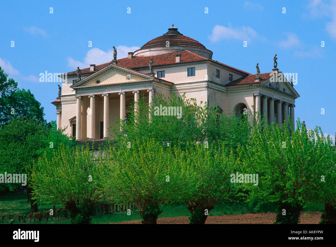 Villa Rotonda / Vicenza Stock Photo