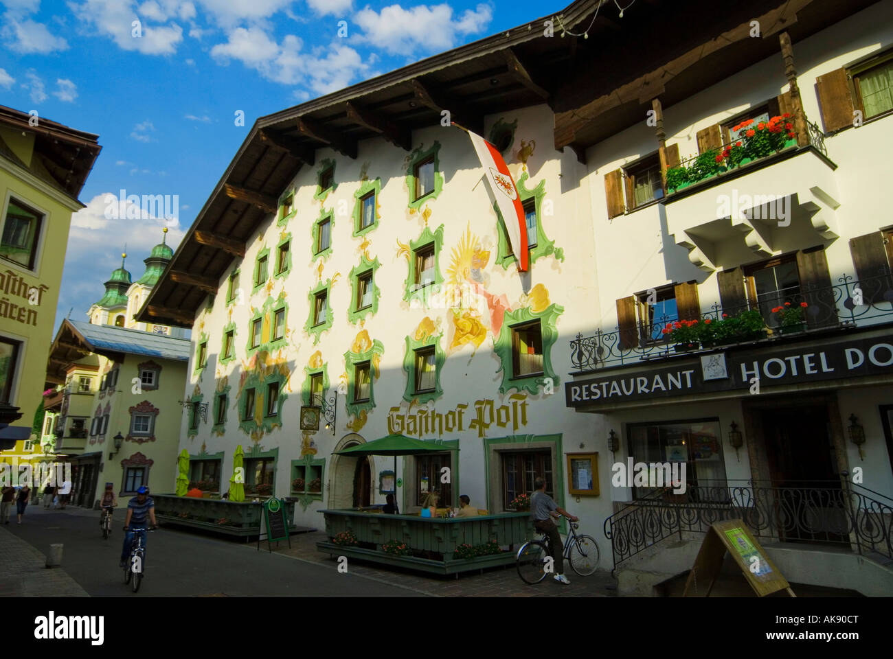 Hotel Post / Sankt Johann Stock Photo Alamy