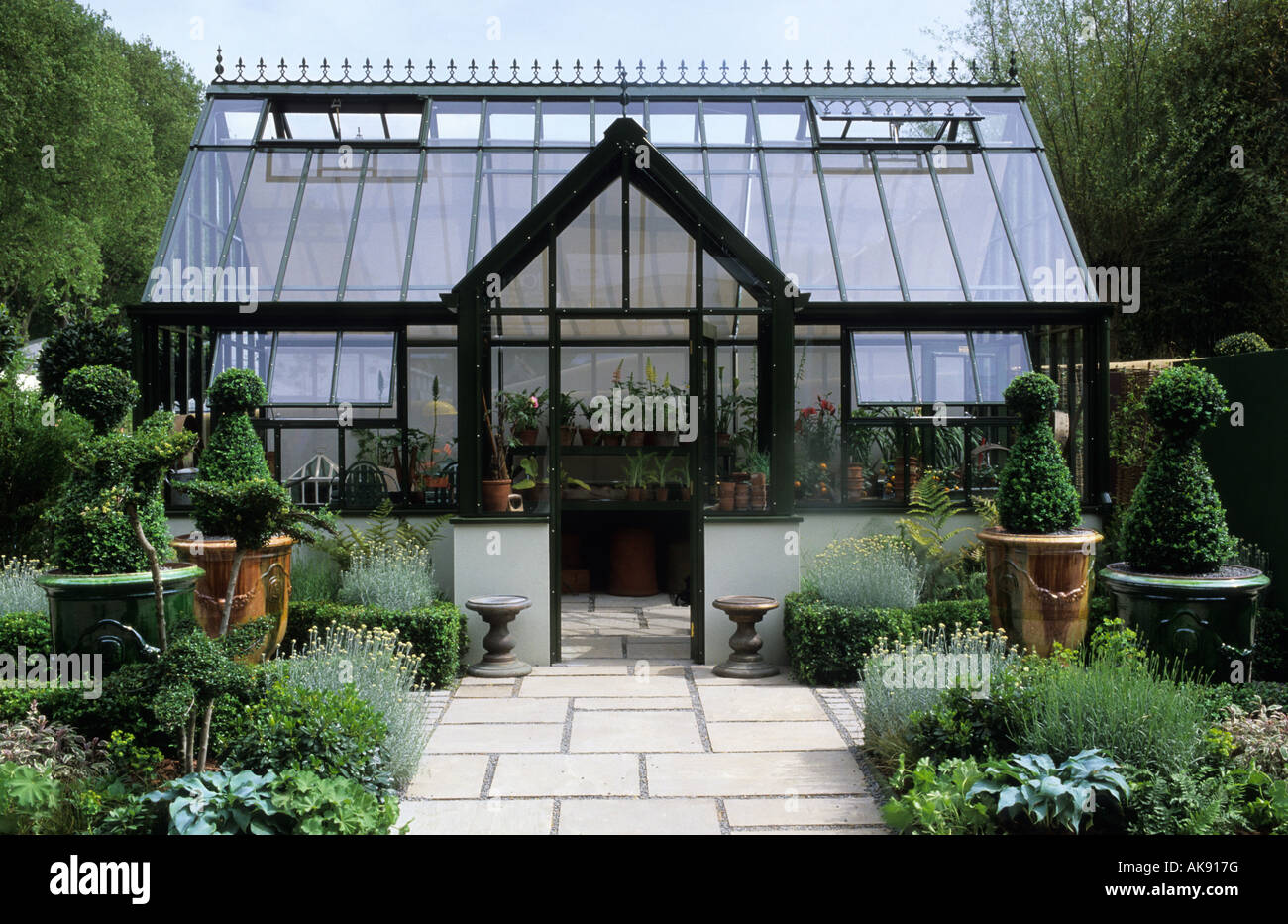 Hartley Botanic glasshouse Stock Photo