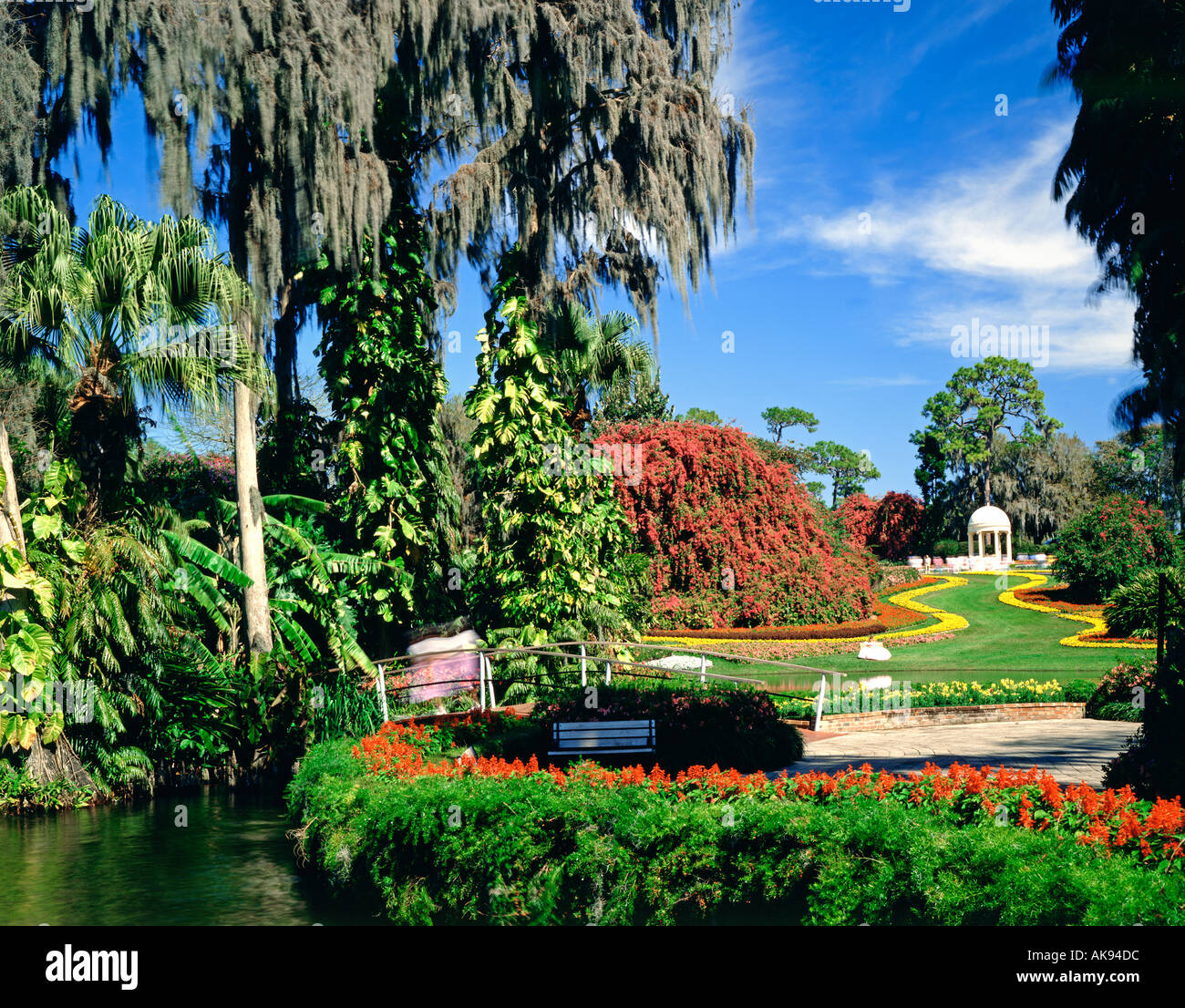 Cypress Gardens Florida Usa Stock Photo 1283291 Alamy