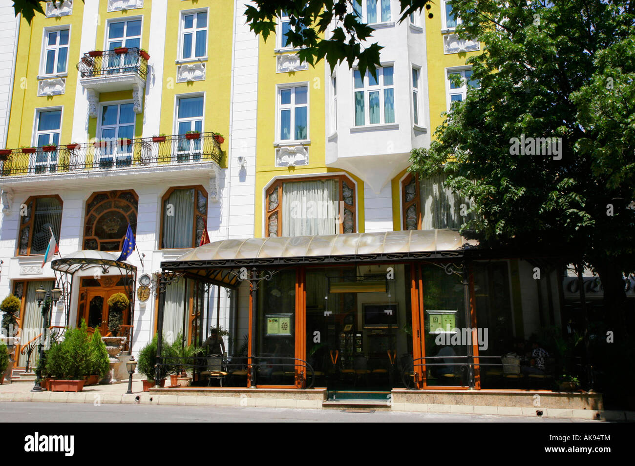 Hotel Musala Palace / Varna Stock Photo