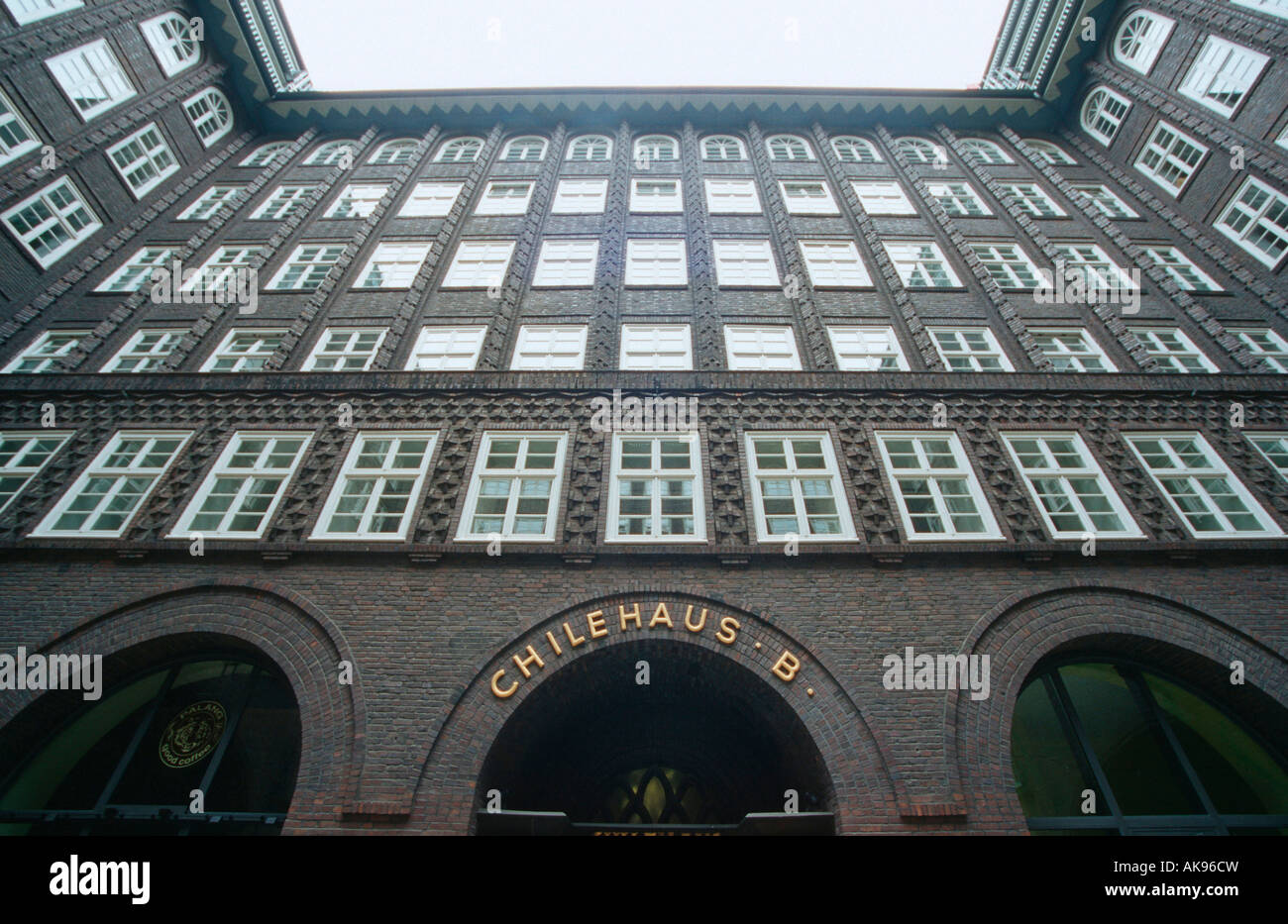 Chile house / Hamburg Stock Photo Alamy