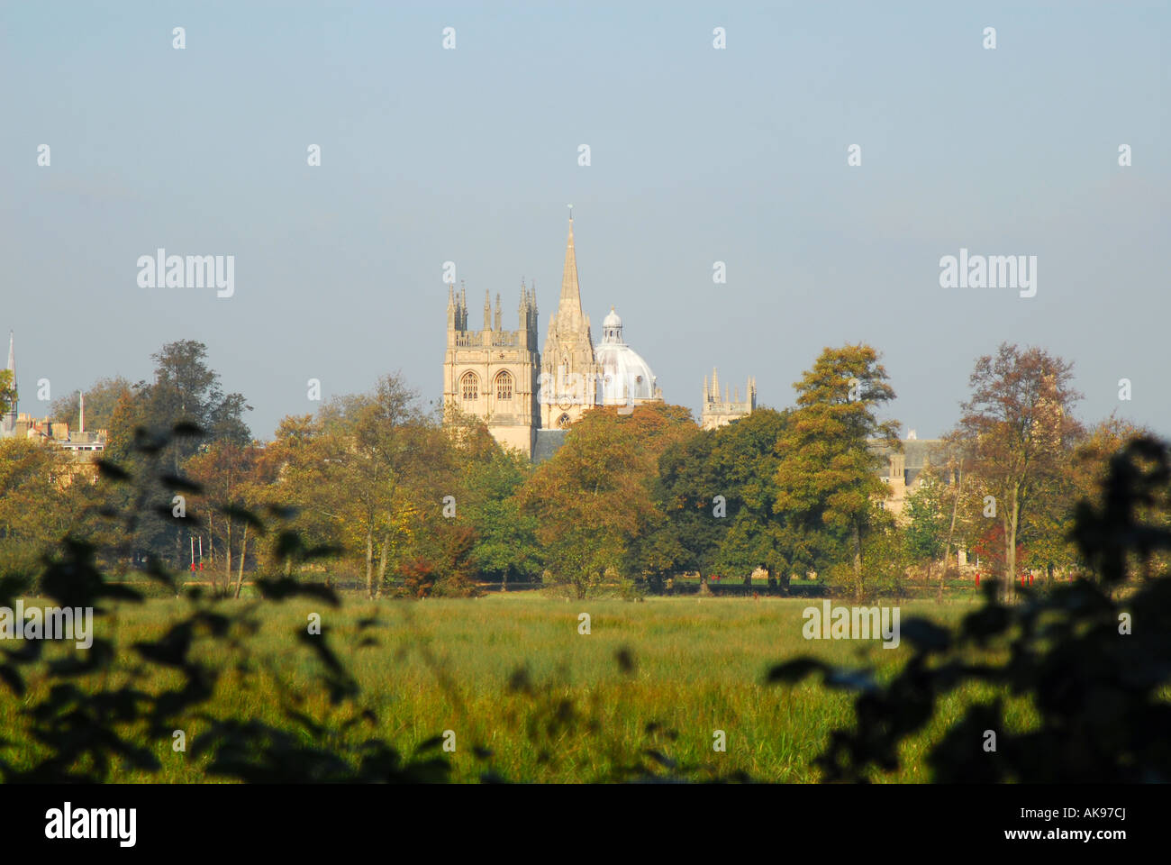 OXFORD View Across Christ Church Meadow To The City With Merton oxford-view-across-christ-church-meadow-to-the-city-with-merton