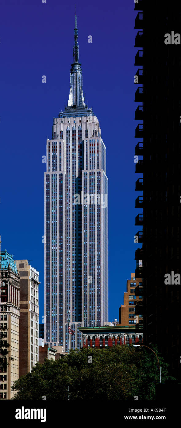 New York Empire State Building Stock Photo - Alamy