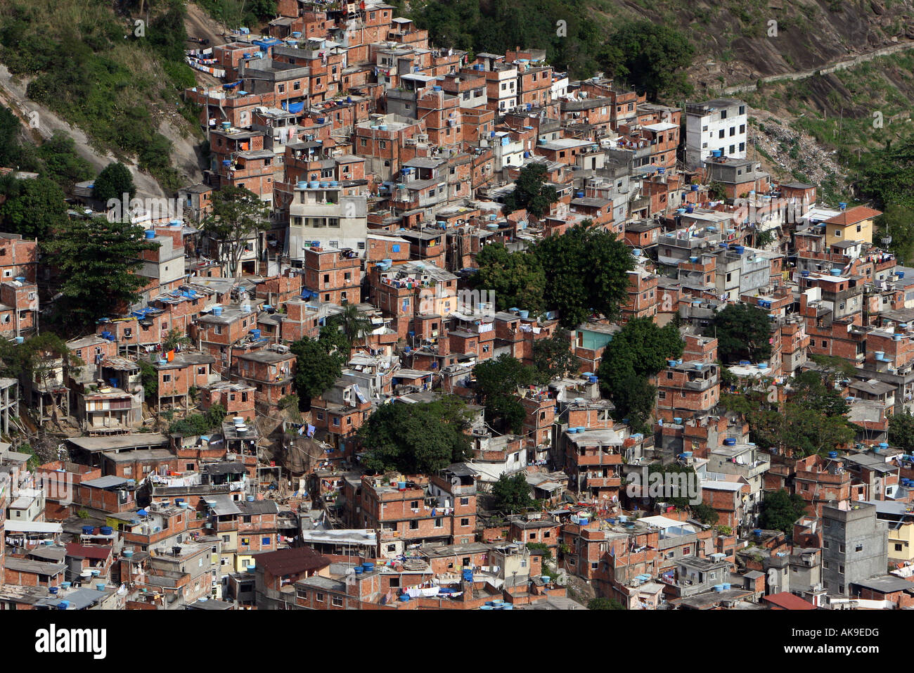 Poor Slums of Brazil Stock Photo Alamy