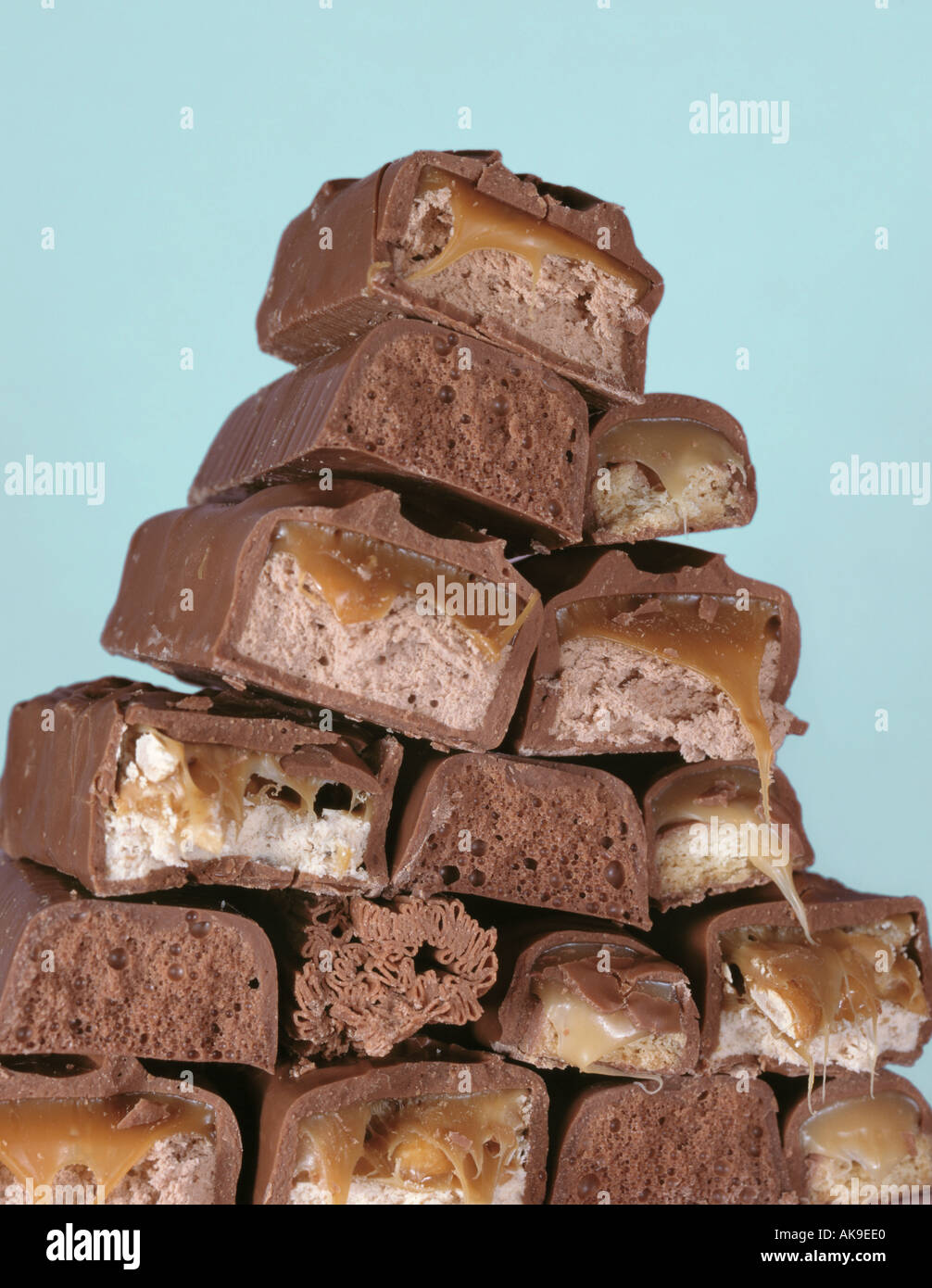 Chocolate bar pyramid hi-res stock photography and images - Alamy