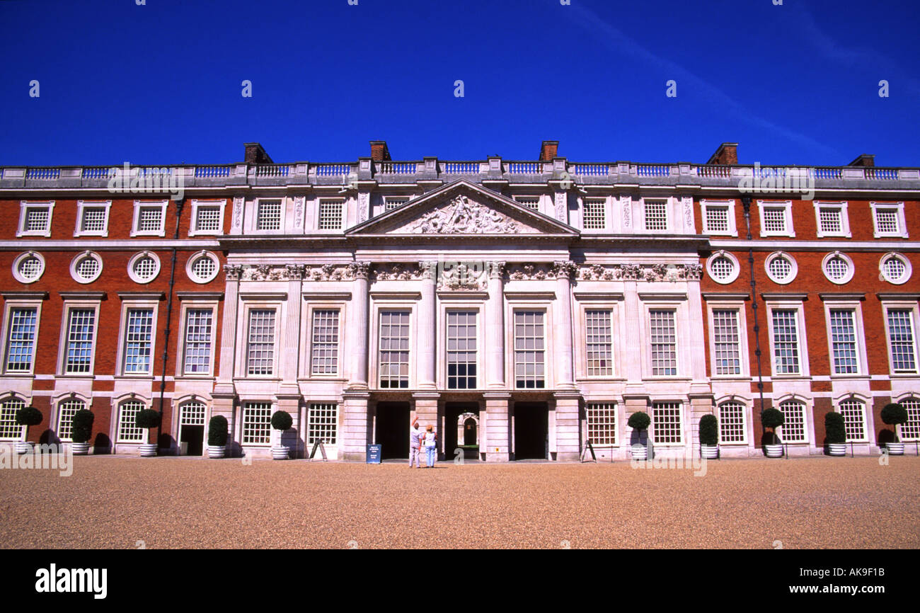 East Front Regency Apartments Hampton Court Palace London Stock Photo