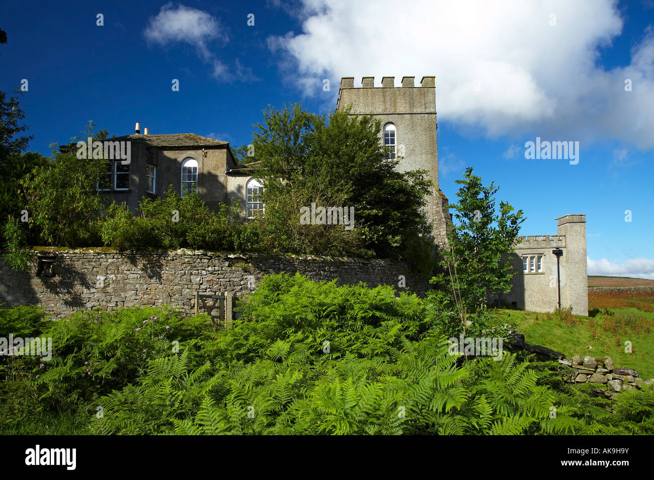 Grinton Lodge Youth Hostel above Grinton near Reeth Swaledale Yorkshire ...