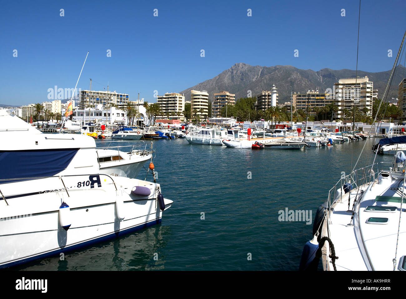 The Port, Marbella, Spain Stock Photo