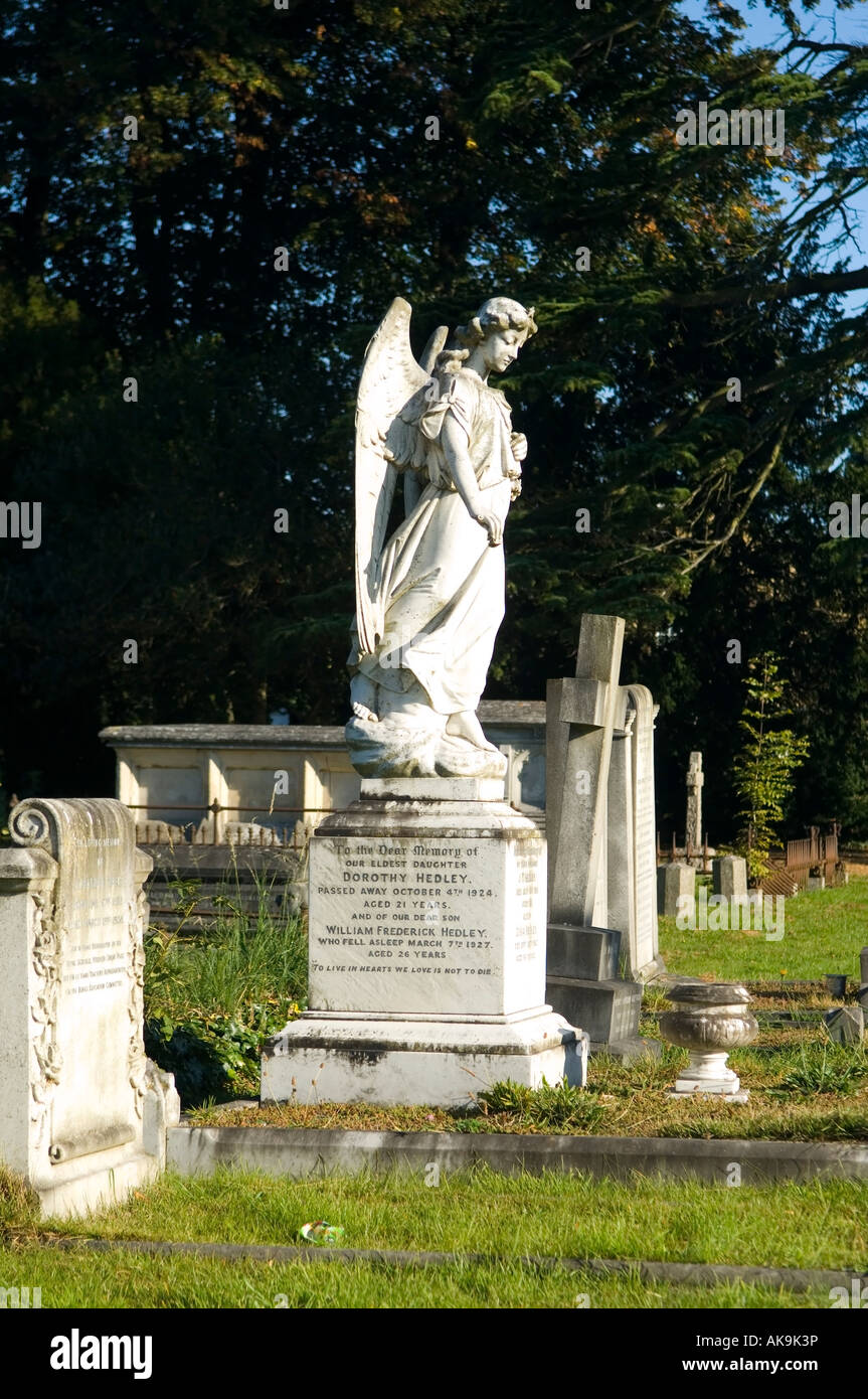St. Jude's cemetery in Englefield Green Egham Surrey England Stock