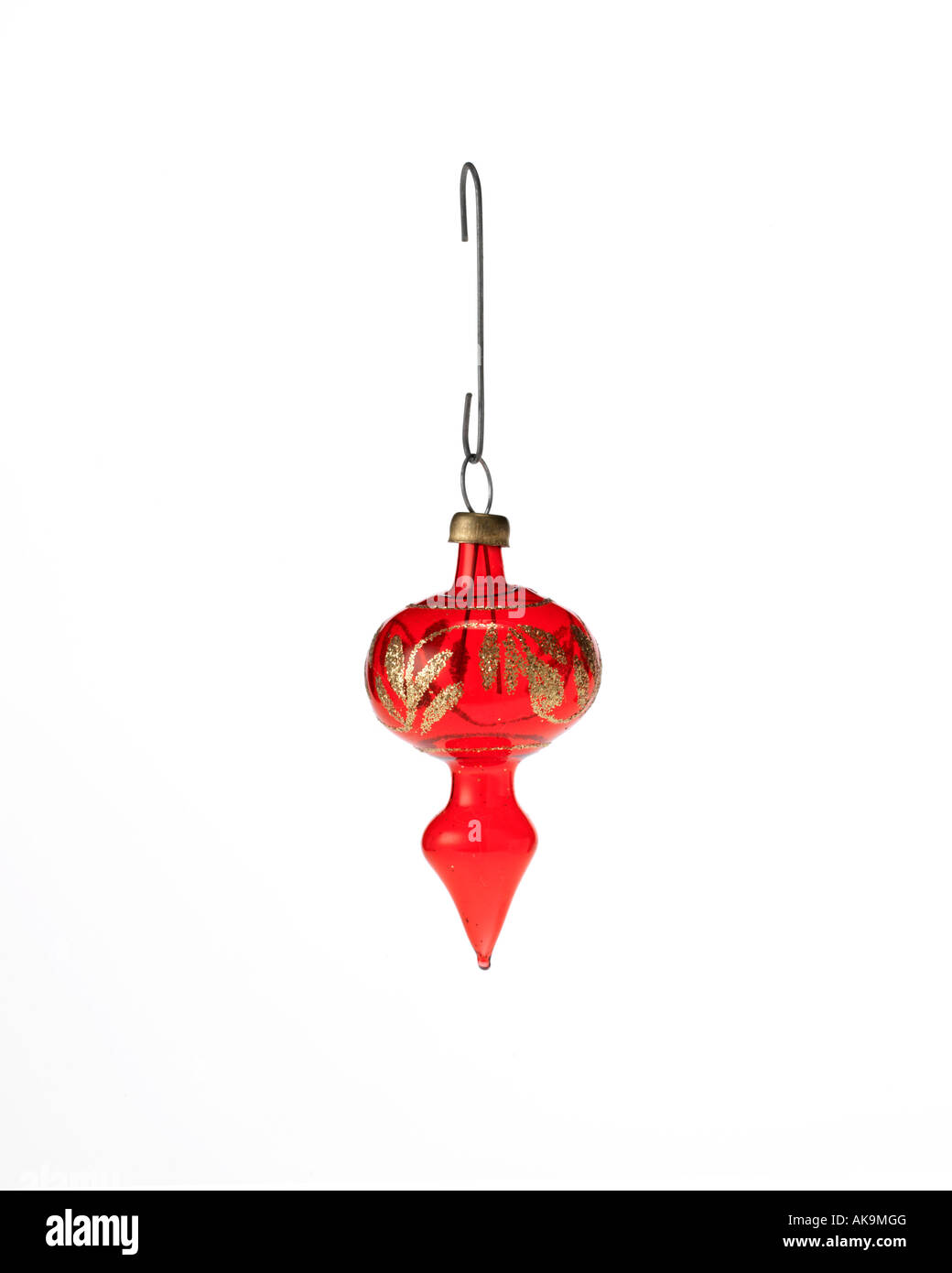 Christmas ornament hanging on hook Stock Photo Alamy