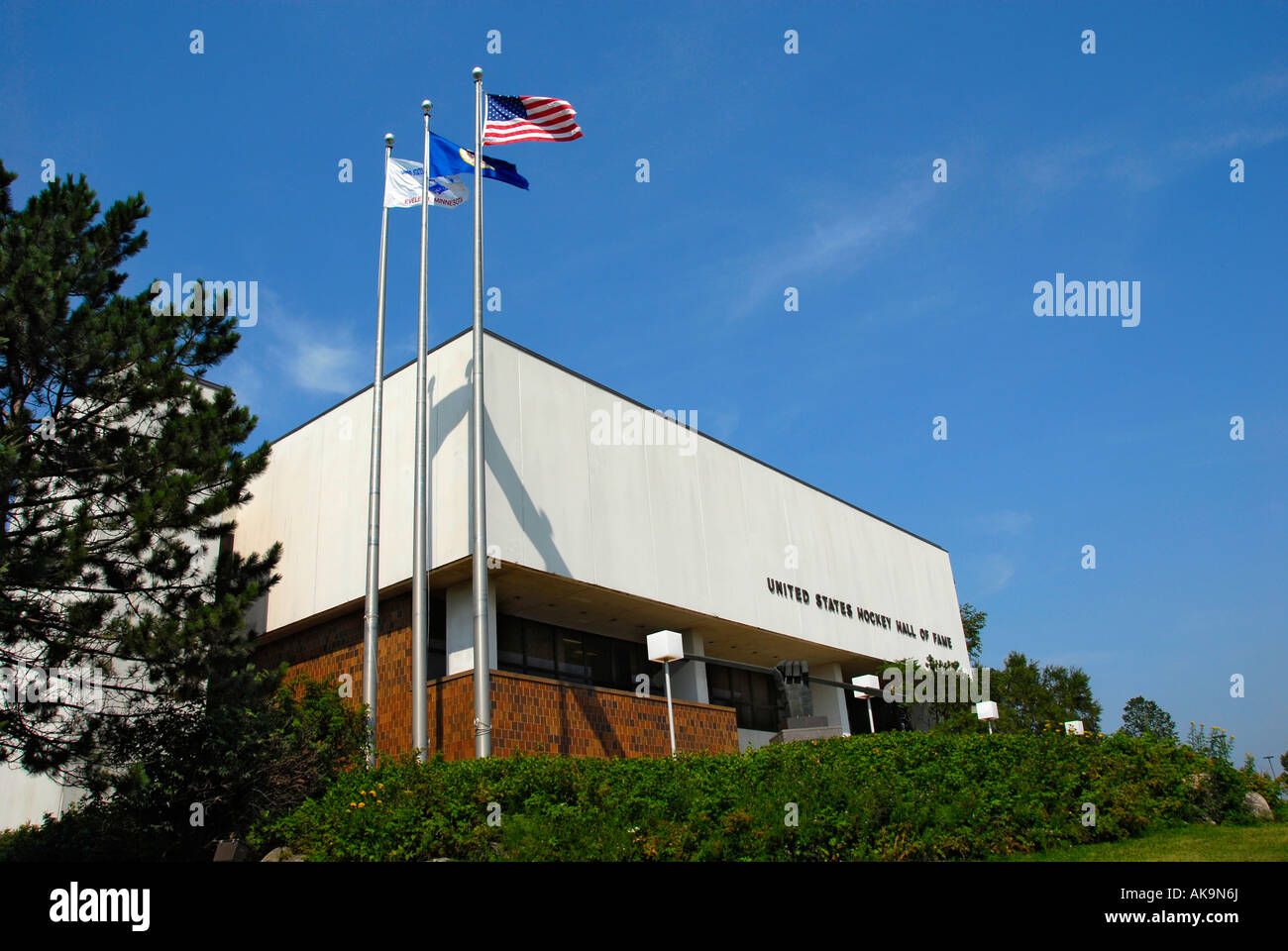 U S Hockey Hall of Fame Eveleth Minnesota Stock Photo Alamy