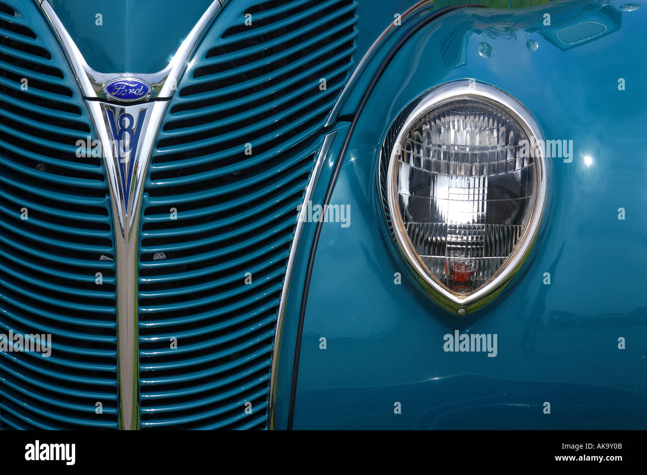 Classic American Car Stock Photo - Alamy