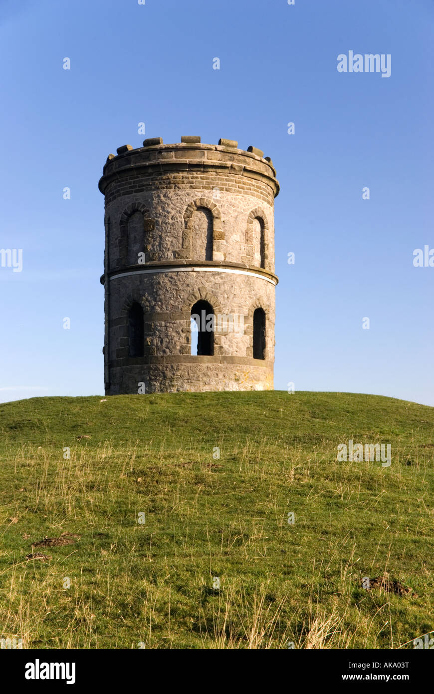 Solomon's Temple on Gin Low near Buxton, in the Derbyshire Peak