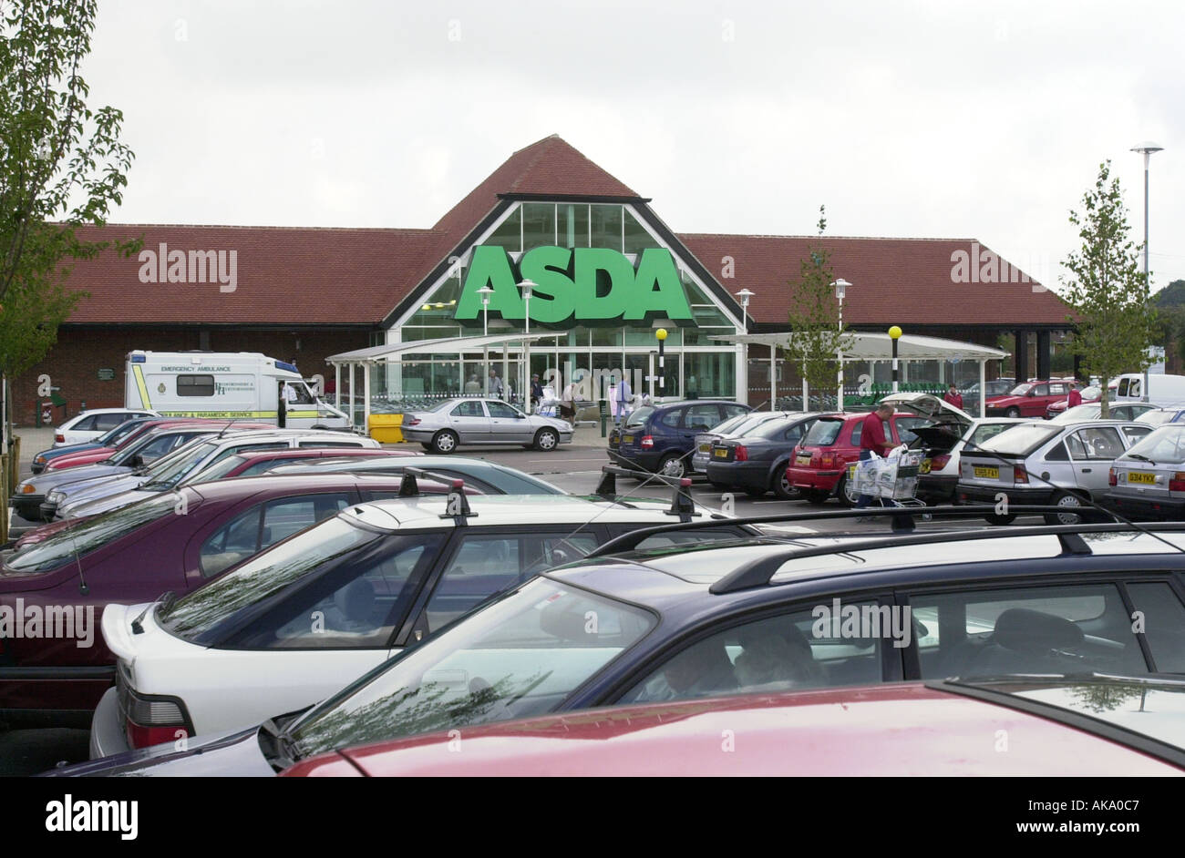 Asda Car Park Stock Photos & Asda Car Park Stock Images Alamy