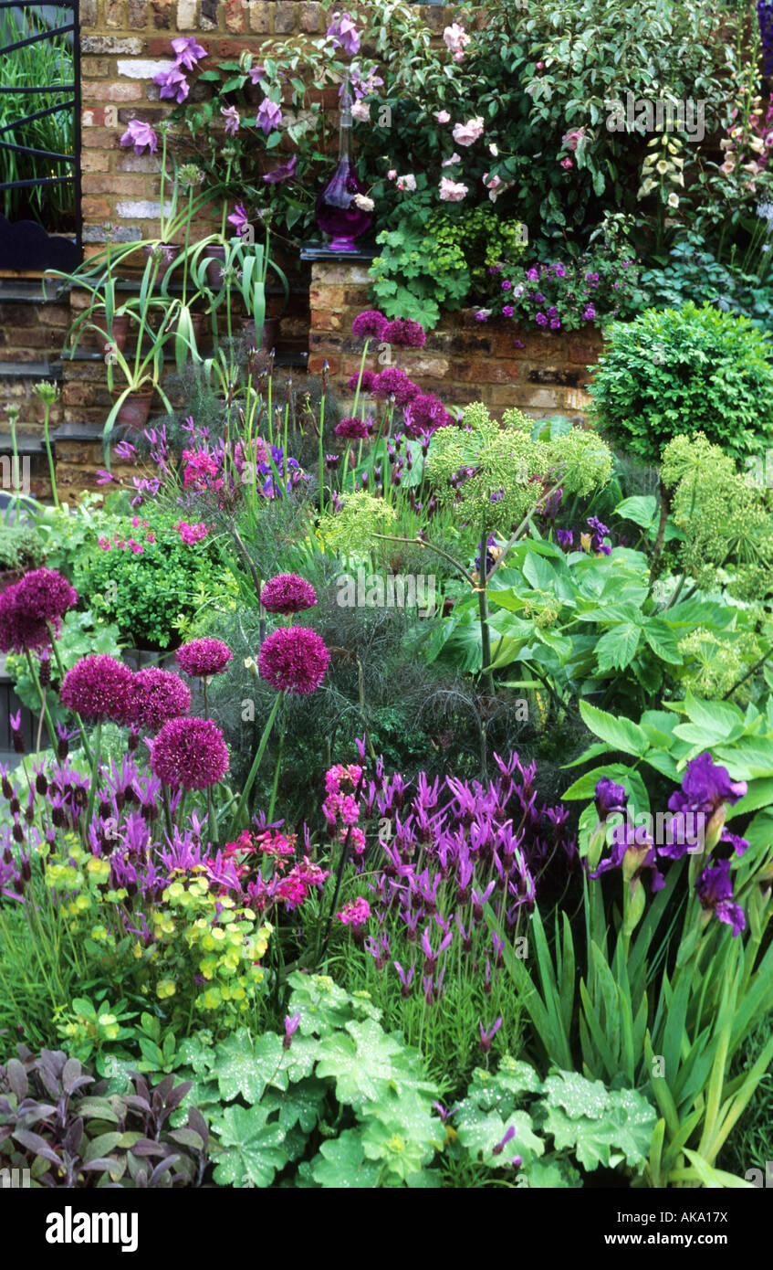 herb garden in Summer - May Stock Photo