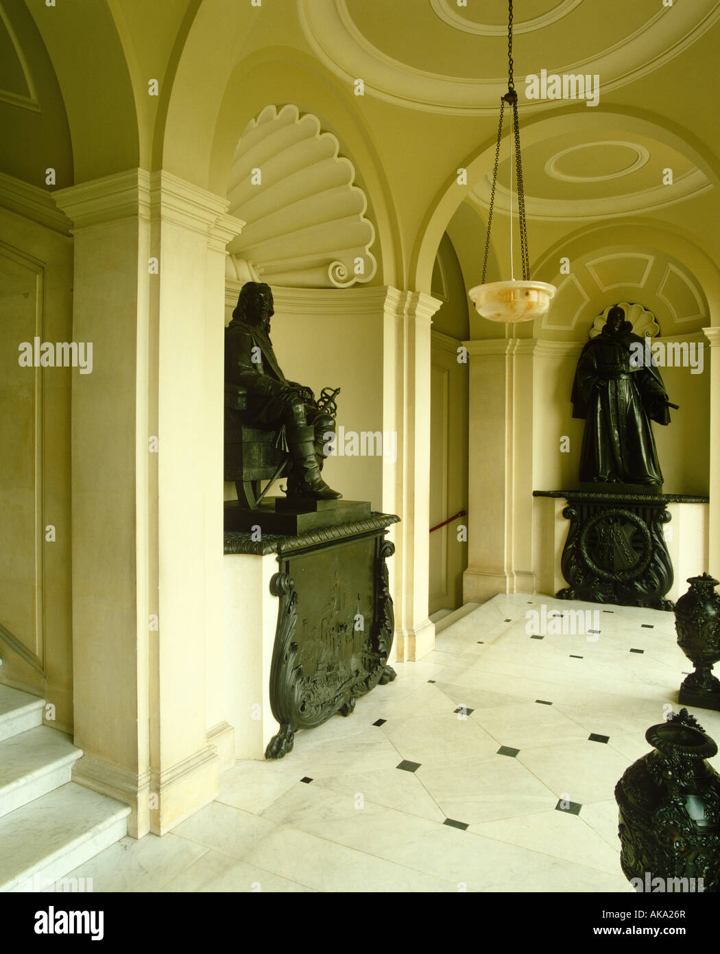 Kingston Lacy Hall Stock Photo