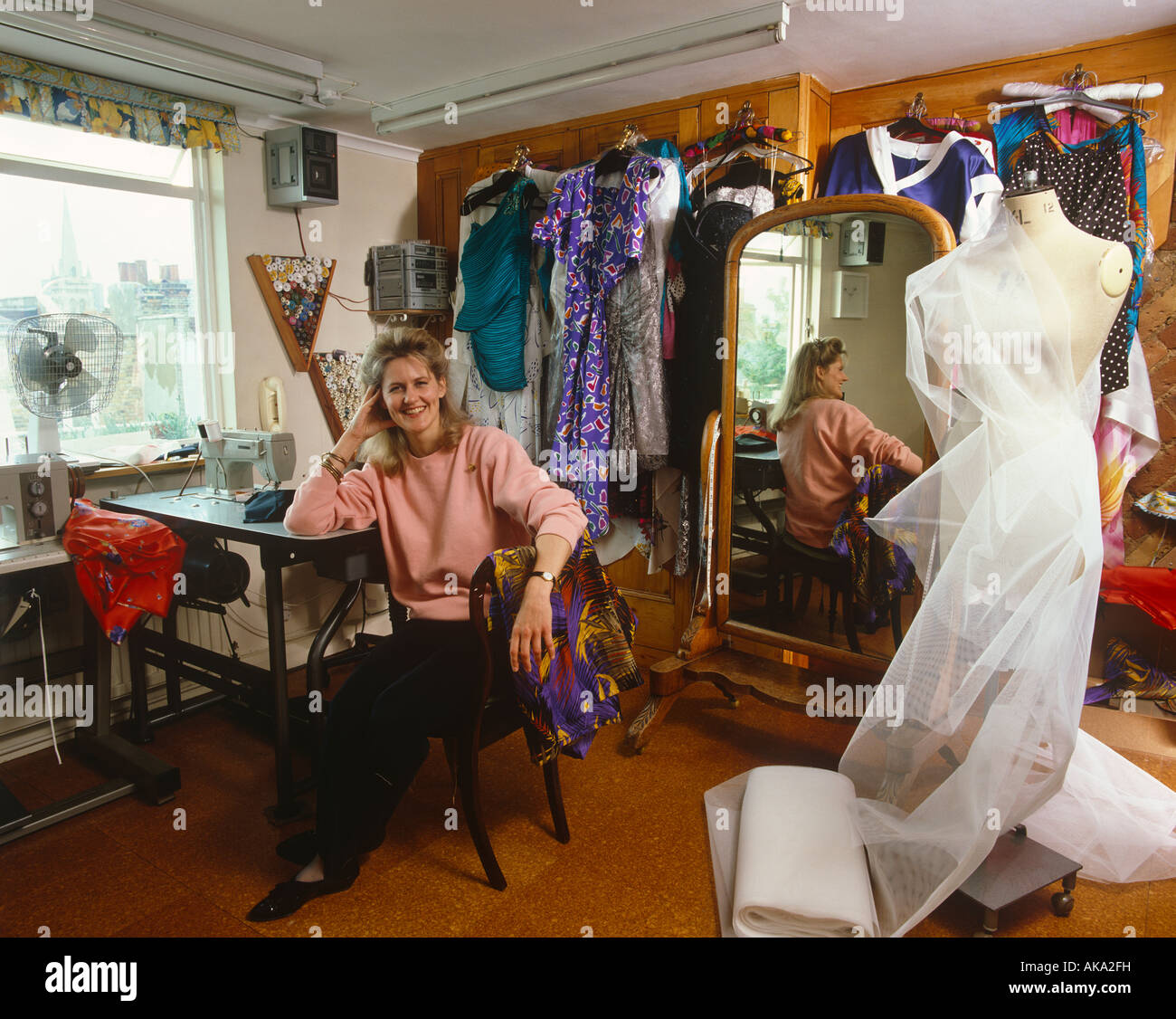 Lindka Cierach, Dressmaker Stock Photo