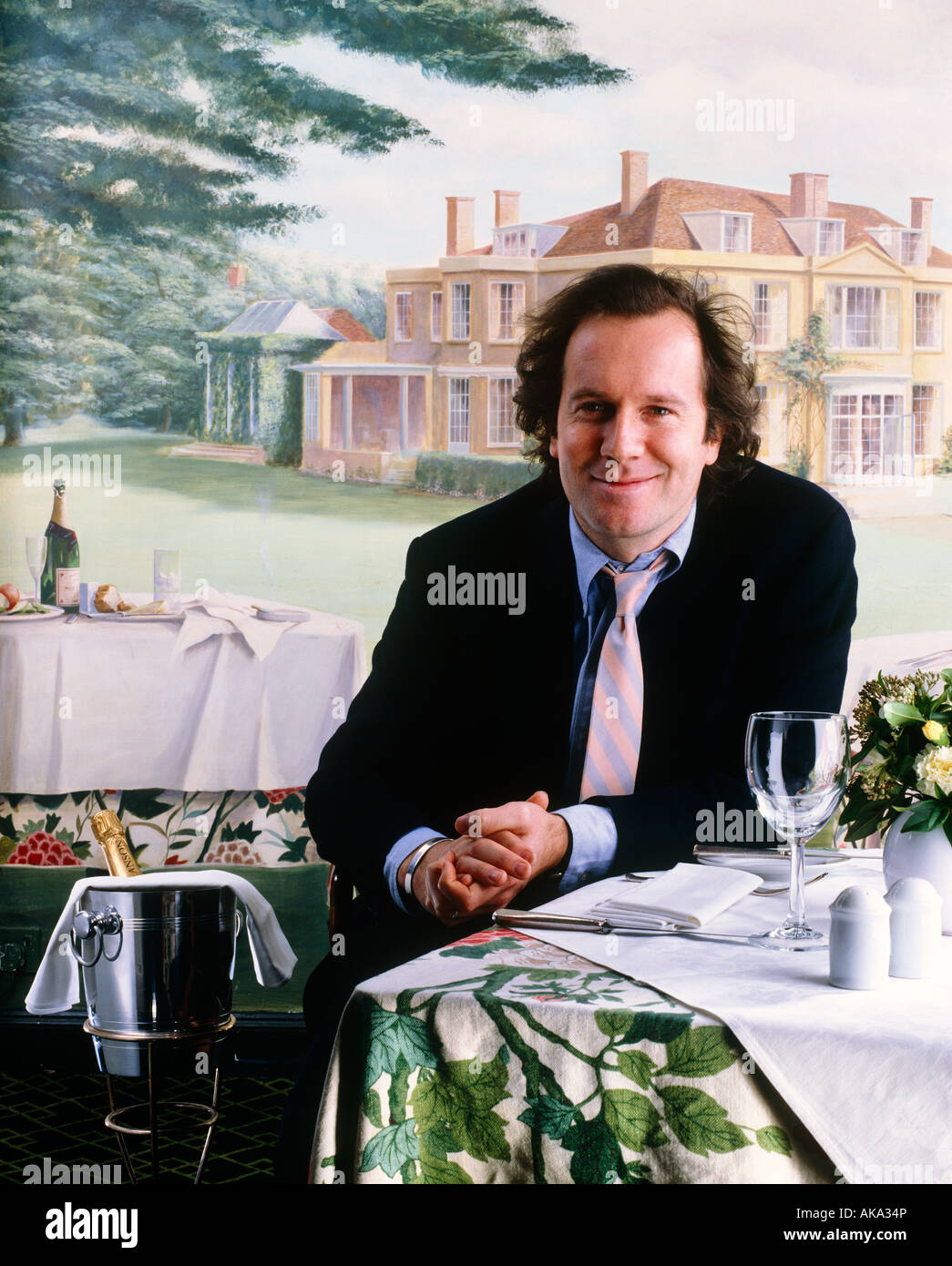 William Boyd at Stocks Stock Photo