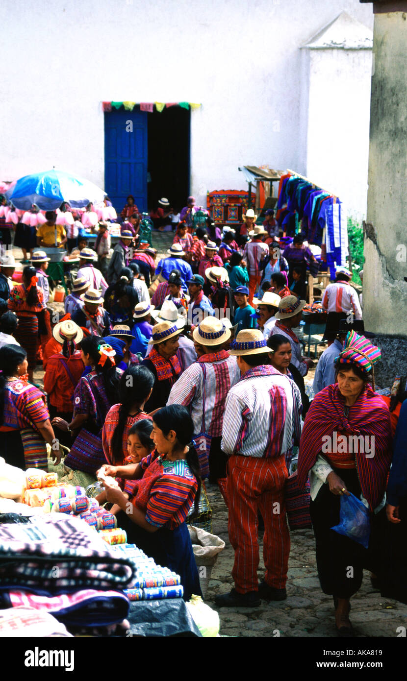 Traditional market. Todos Santos Cuchumatán. Guatemala Stock Photo Alamy