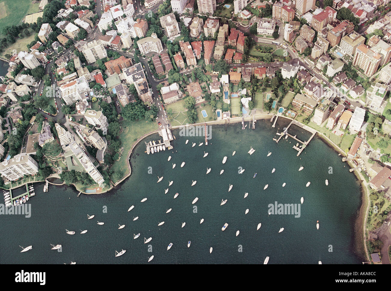 Aerial View of Rose Bay, Sydney Stock Photo Alamy