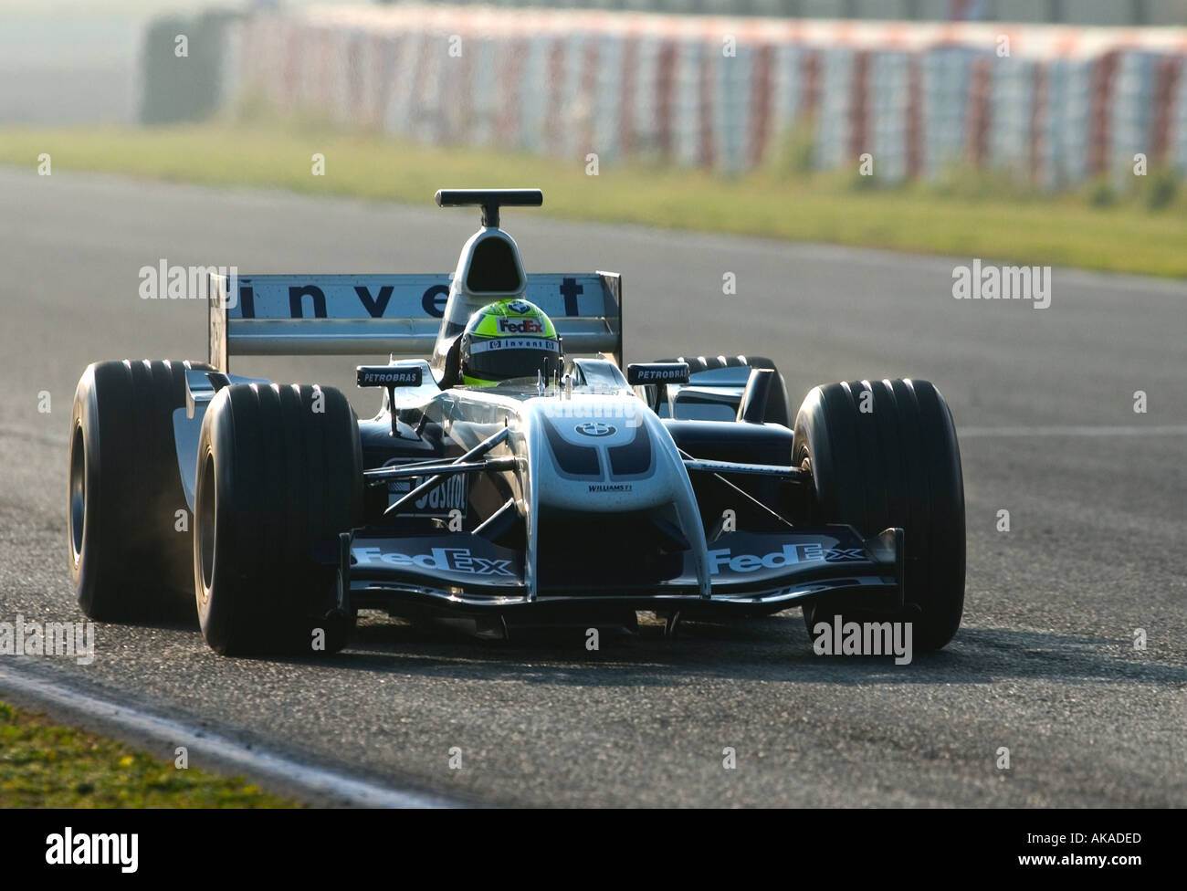 Ralf Schumacher of Germany driving his BMW Williams Formula 1 Racecar