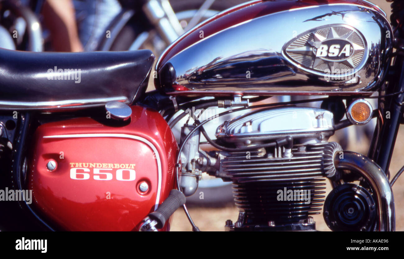 BSA Thunderbolt 650 motorcycle Stock Photo - Alamy