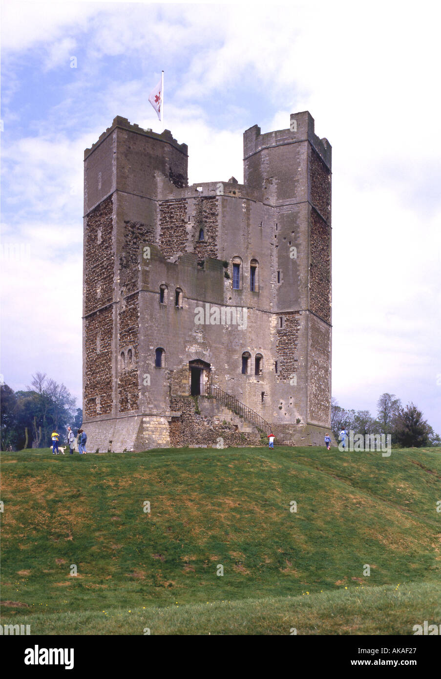 Orford Castle Suffolk Stock Photo Alamy