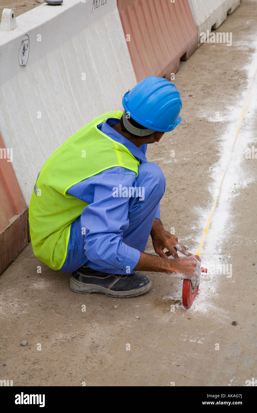 Immigrant Foreign Construction Workers building Dubai The new Dubai UAE