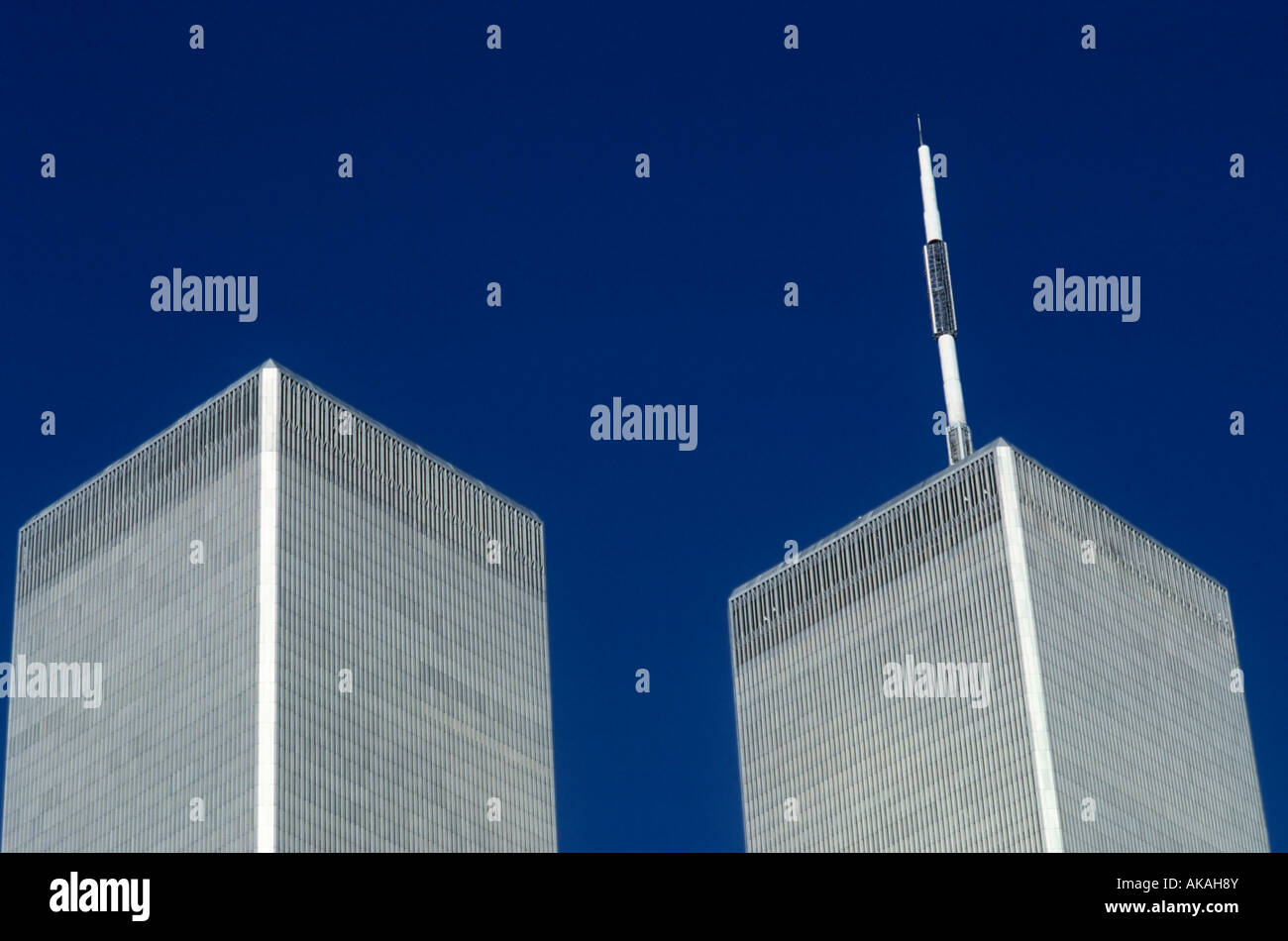 Top of the World Trade Center, New York City, USA Stock Photo
