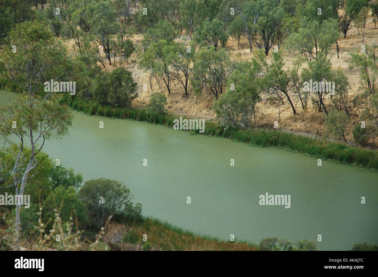 Irrigation channel Lake Maraboon Fairbairn Dam Emerald Queensland