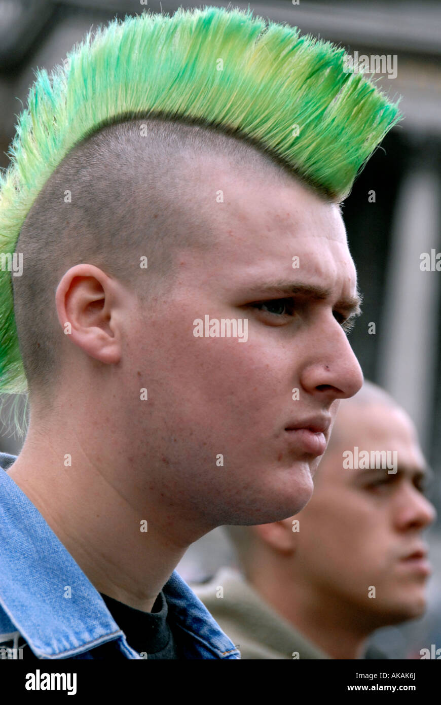 Mohican hair style hi-res stock photography and images - Page 2 - Alamy