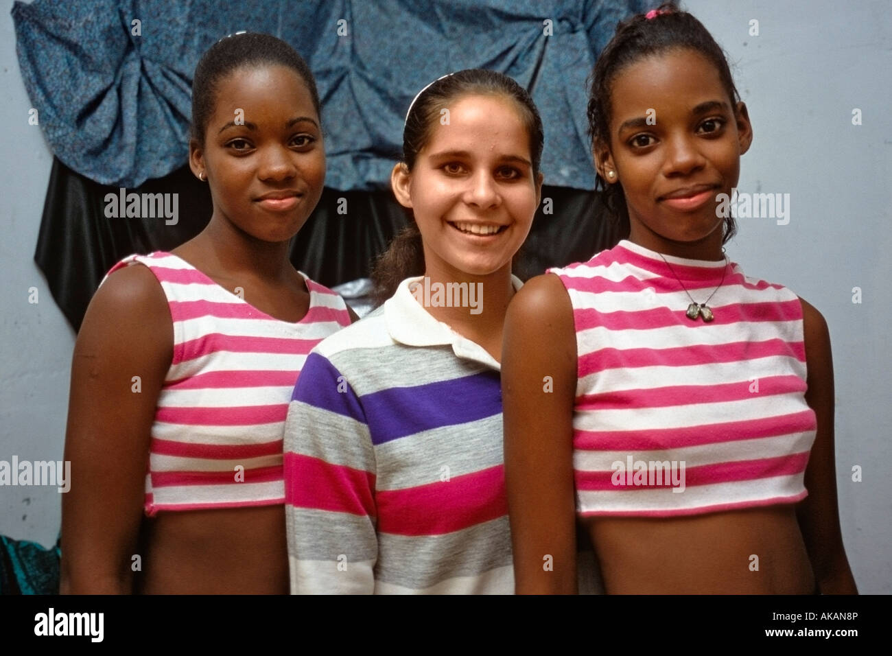 Young Cuban Teen Girls