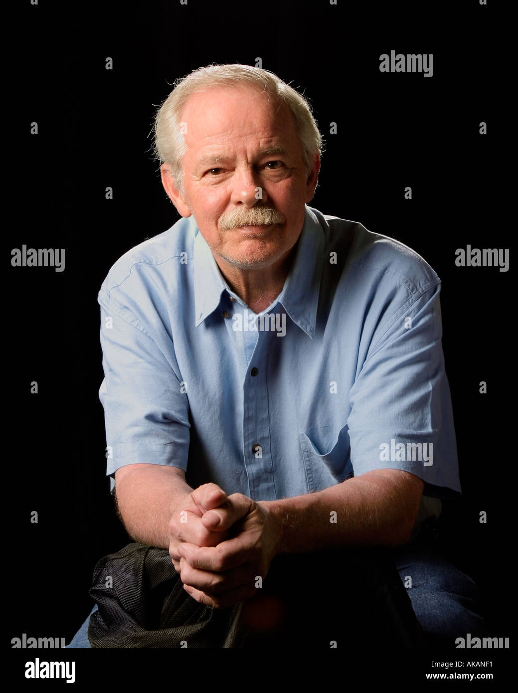 Rugged looking older man Stock Photo