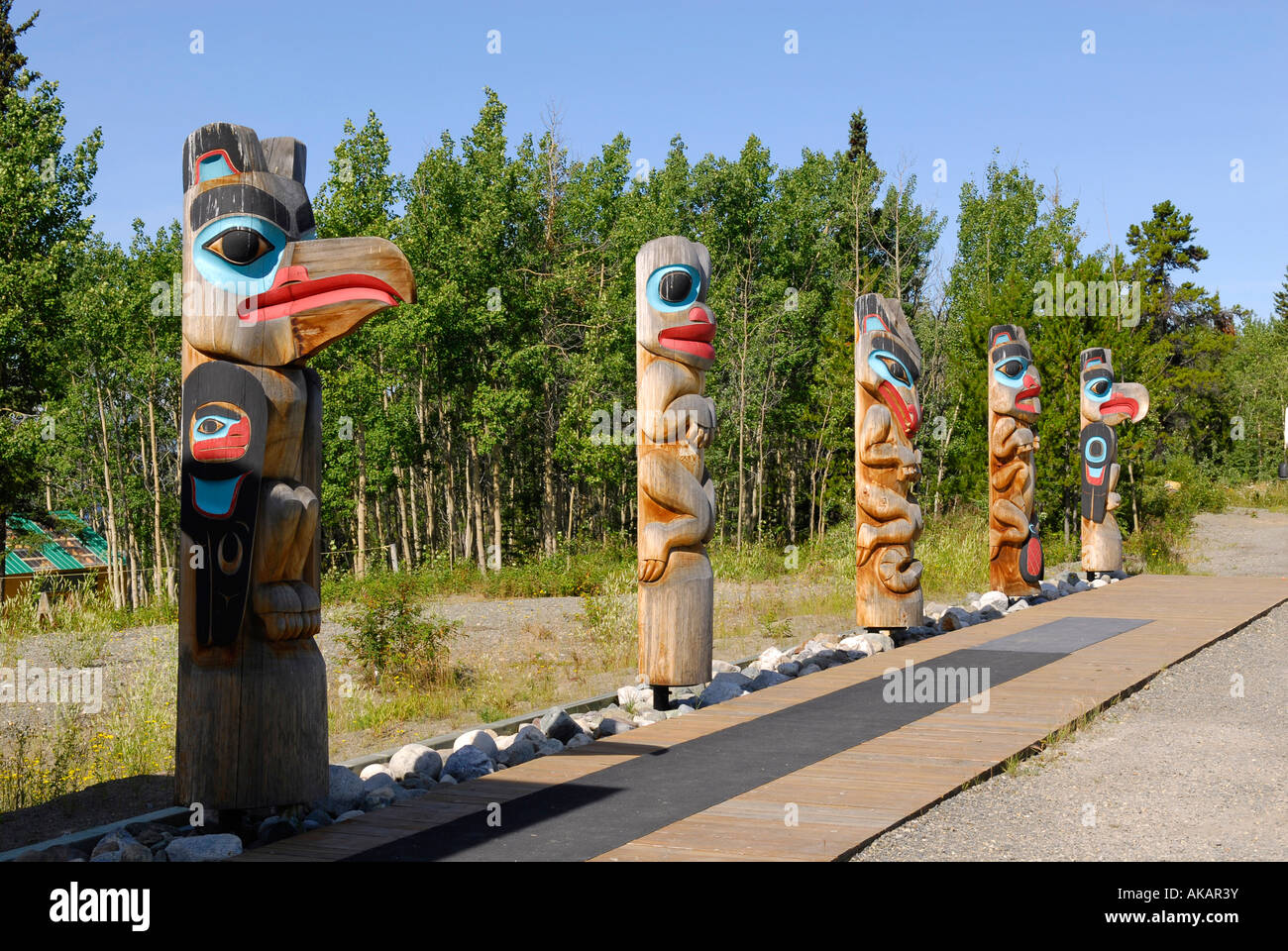 Teslin Tlingit Heritage Centre Center Teslin Yukon Territory Canada