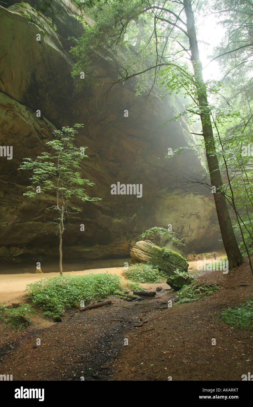 Ash Cave at Hocking Hills State Park Ohio Stock Photo Alamy