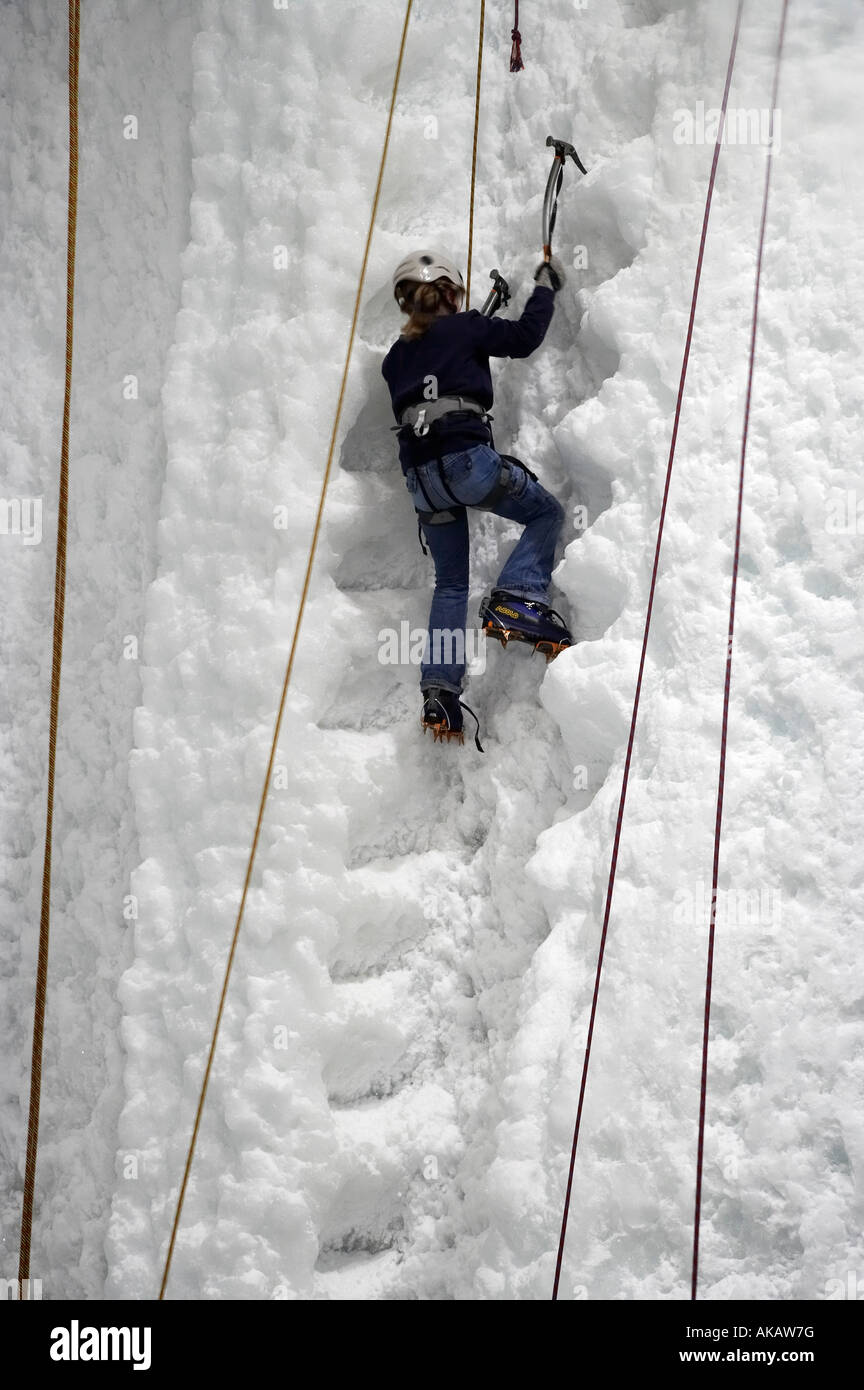 Indoor Ice Climbing Hukawai Glacier Centre Franz Josef Glacier West