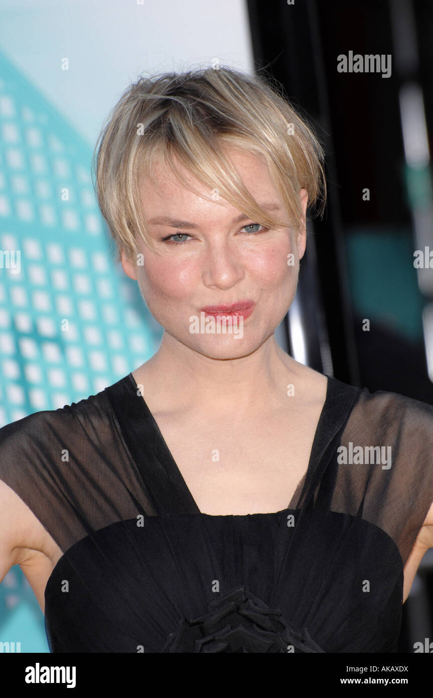 Renee Zellweger at the Los Angeles premiere of her new movie Bee Movie at the Mann Village Theatre Westwood October 29 2007 Los Stock Photo