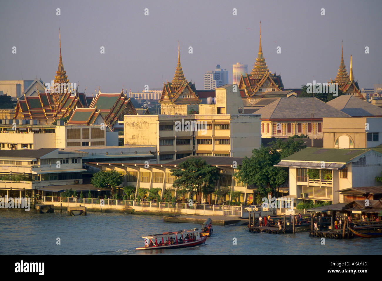 Thailand Bangkok skyline Stock Photo