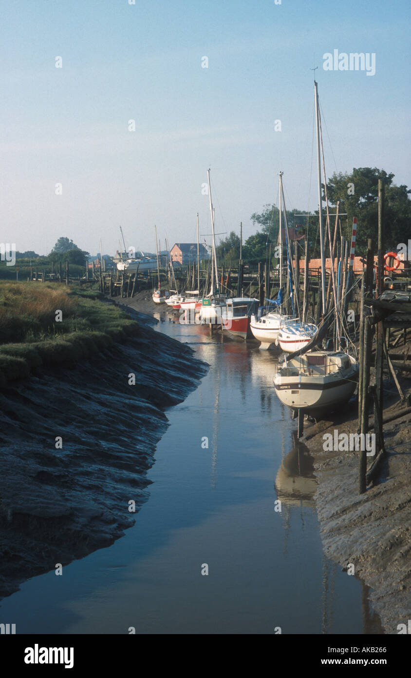 Skippool Creek Lancashire England Stock Photo - Alamy