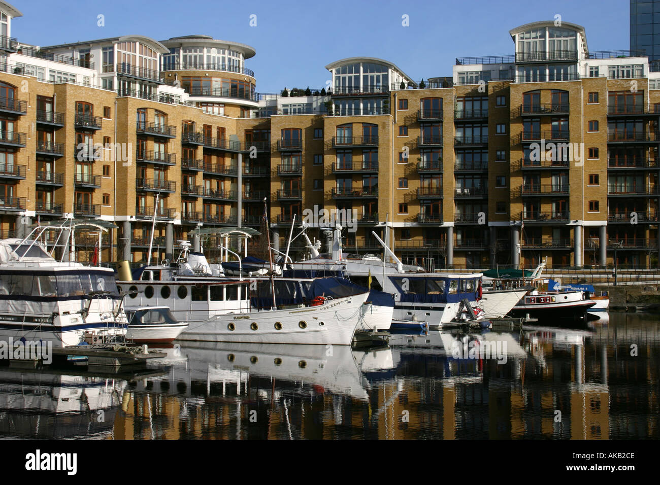 ST KATHERINES DOCK LONDON ENGLAND Stock Photo Alamy