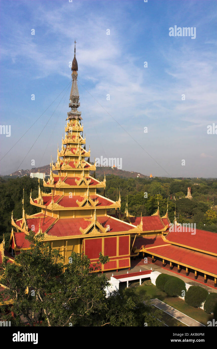 Myanmar (Burma), Mandalay, Mandalay Royal Palace Stock Photo - Alamy