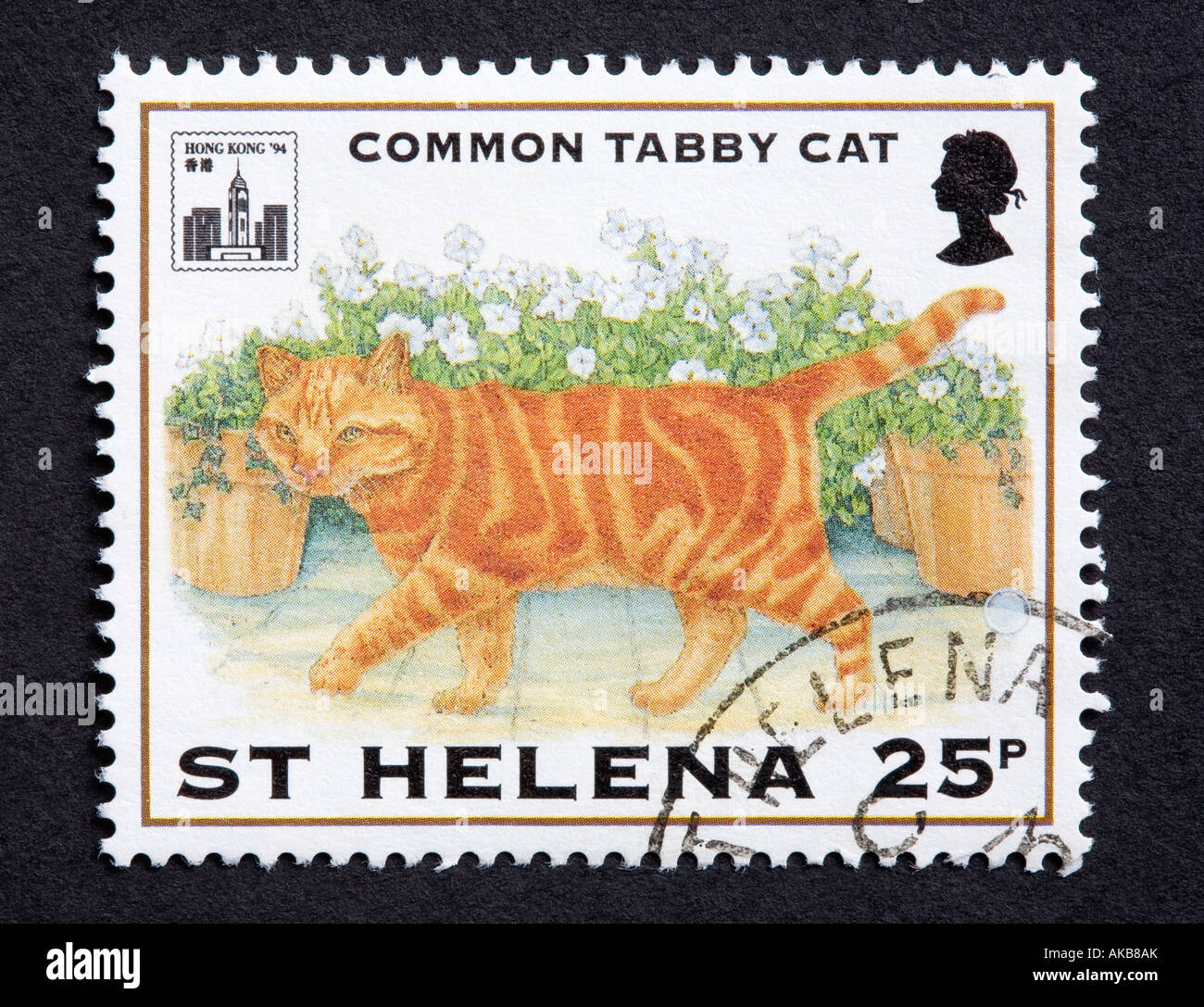 British postage stamp Stock Photo