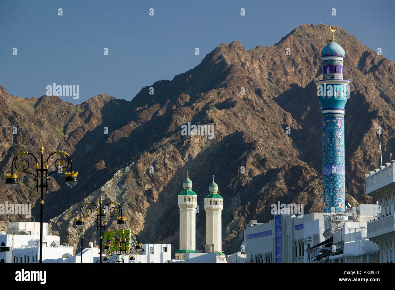 Muttrah Mosque Oman mosque mutrah hi-res stock photography and images - Alamy