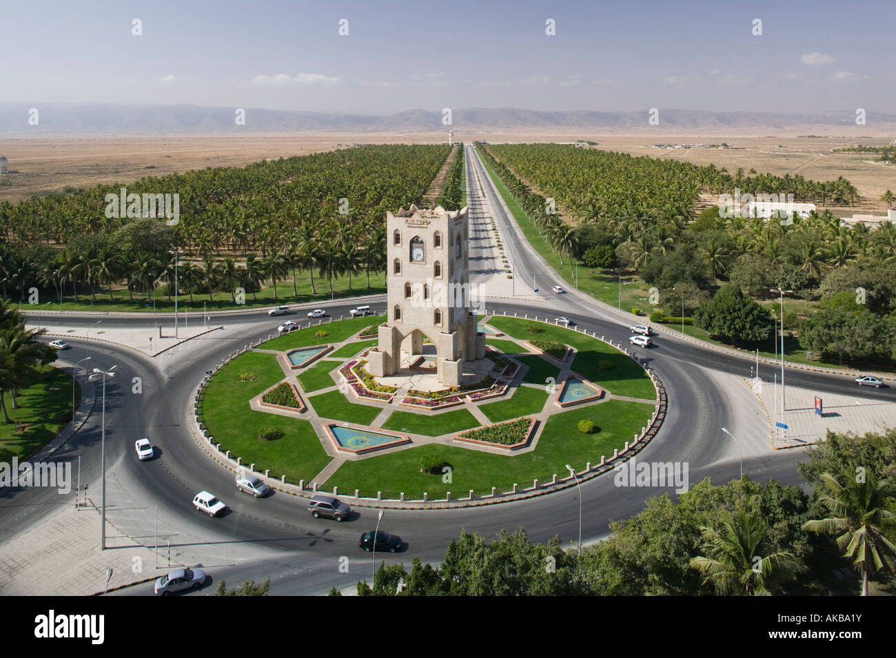 Oman, Dhofar Region, Salalah, Salalah Clocktower Stock Photo: 14946422 ...
