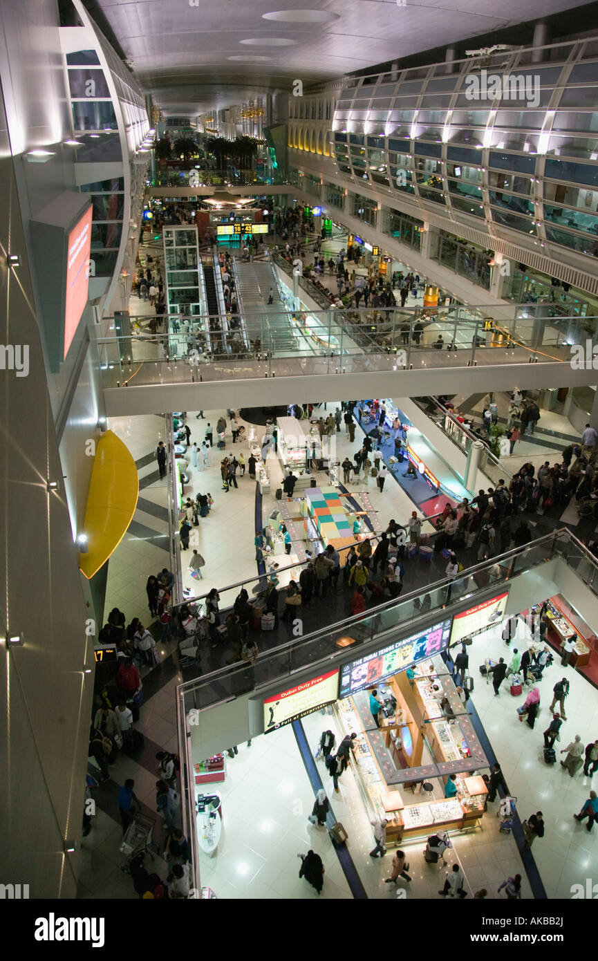 UAE, Dubai, Deira, Dubai International Airport, Duty Free Shopping Area