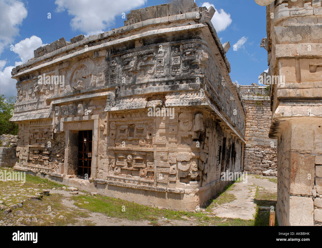 The Church Iglesia Chichen Itza Mexico Stock Photo Alamy
